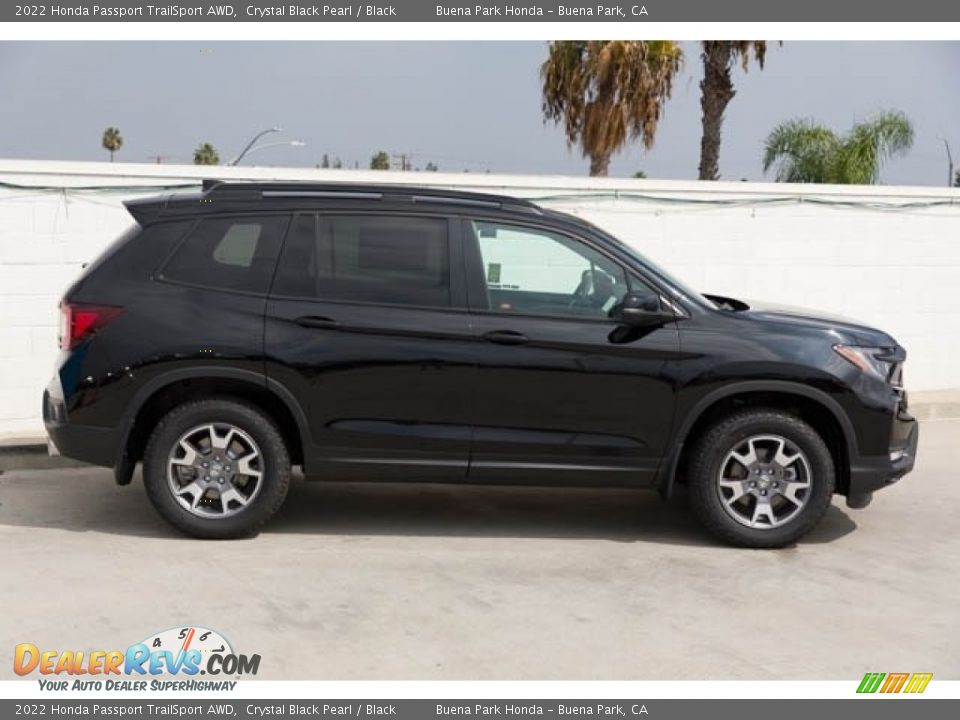 Crystal Black Pearl 2022 Honda Passport TrailSport AWD Photo #8