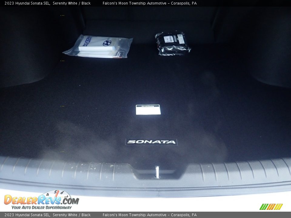 2023 Hyundai Sonata SEL Serenity White / Black Photo #10