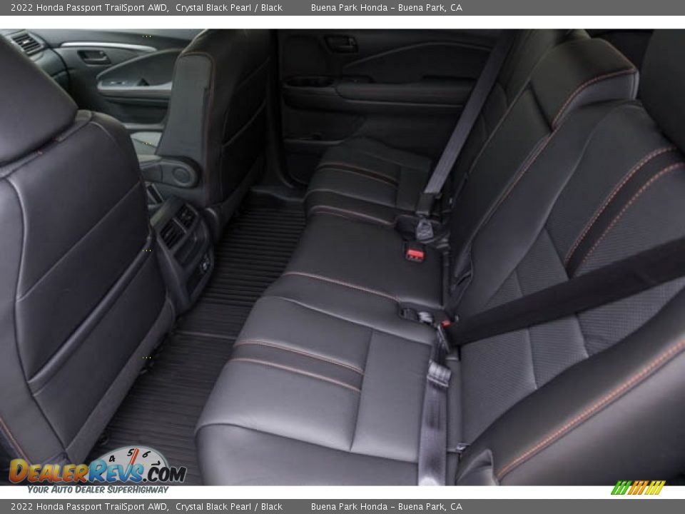 Rear Seat of 2022 Honda Passport TrailSport AWD Photo #16