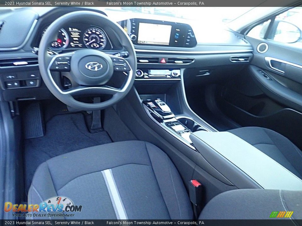 2023 Hyundai Sonata SEL Serenity White / Black Photo #13