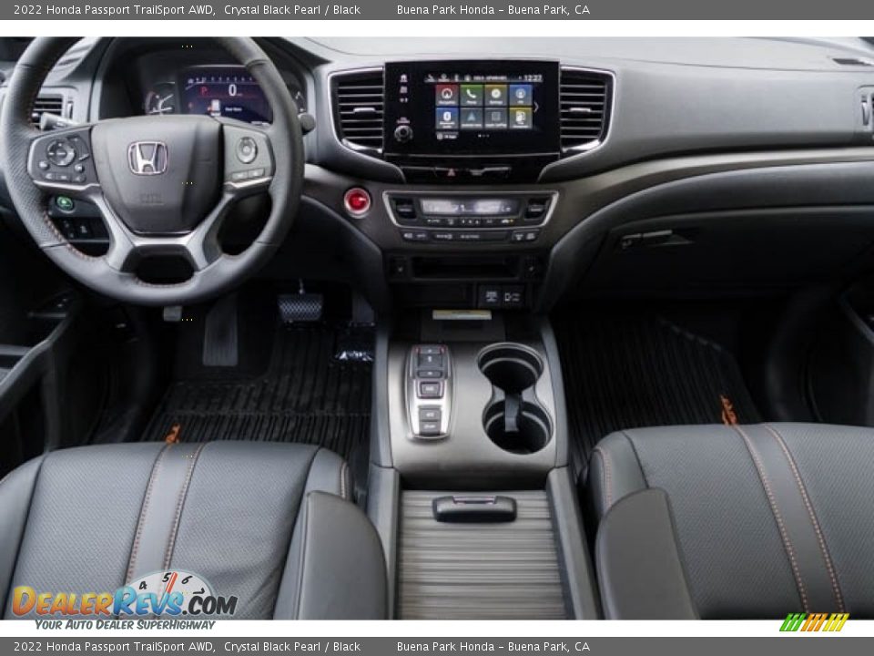 Dashboard of 2022 Honda Passport TrailSport AWD Photo #17