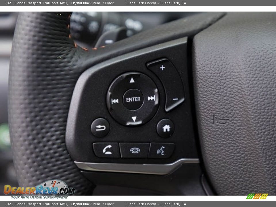 2022 Honda Passport TrailSport AWD Steering Wheel Photo #20