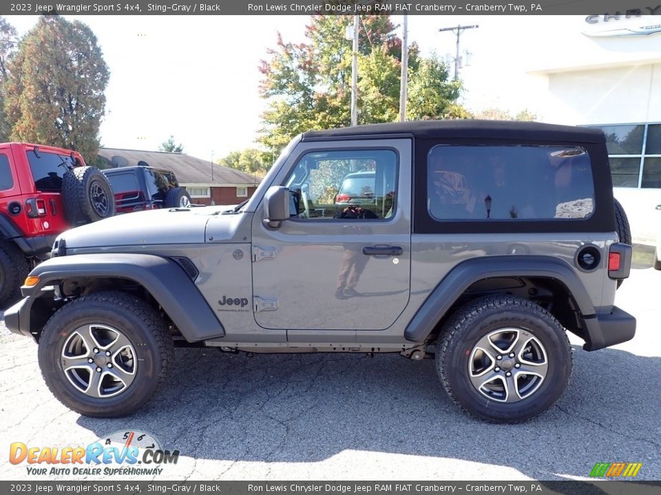 2023 Jeep Wrangler Sport S 4x4 Sting-Gray / Black Photo #2