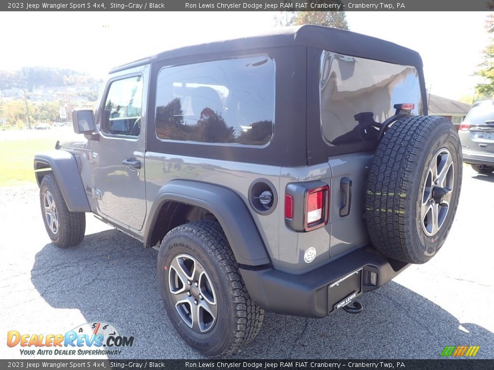 2023 Jeep Wrangler Sport S 4x4 Sting-Gray / Black Photo #3