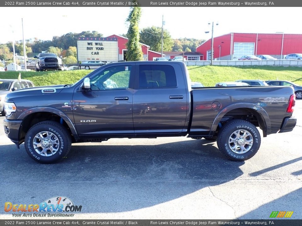 2022 Ram 2500 Laramie Crew Cab 4x4 Granite Crystal Metallic / Black Photo #2