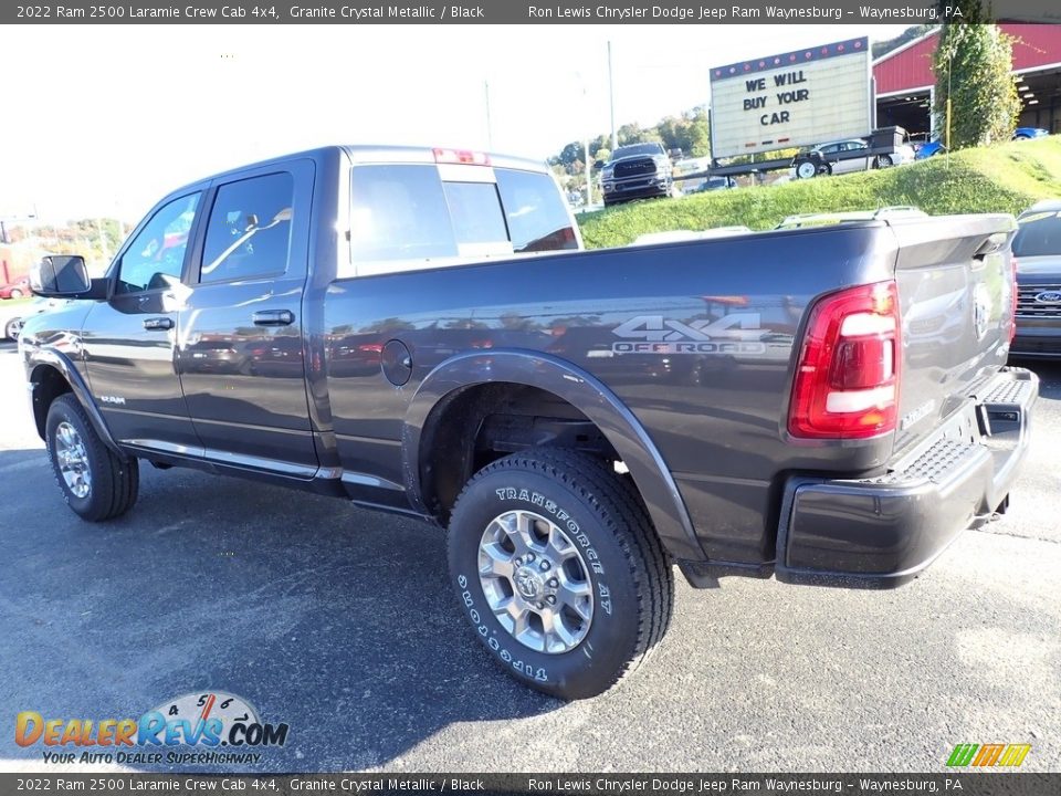 2022 Ram 2500 Laramie Crew Cab 4x4 Granite Crystal Metallic / Black Photo #3