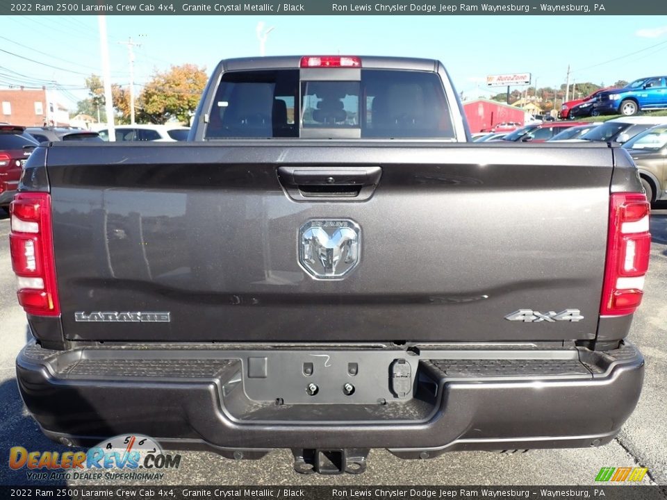 2022 Ram 2500 Laramie Crew Cab 4x4 Granite Crystal Metallic / Black Photo #4