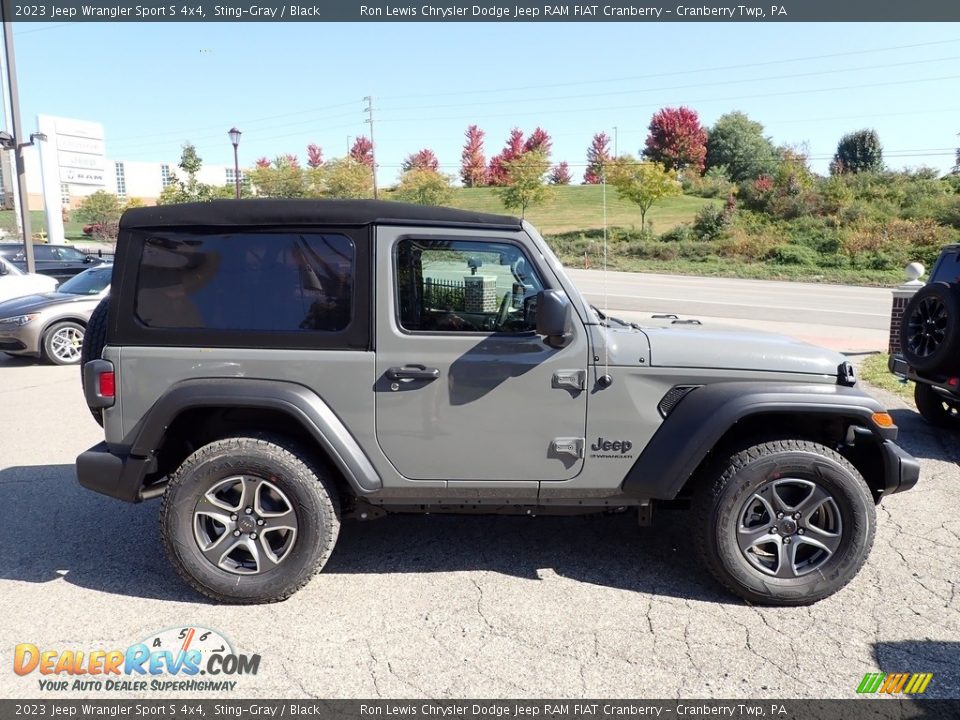 2023 Jeep Wrangler Sport S 4x4 Sting-Gray / Black Photo #6