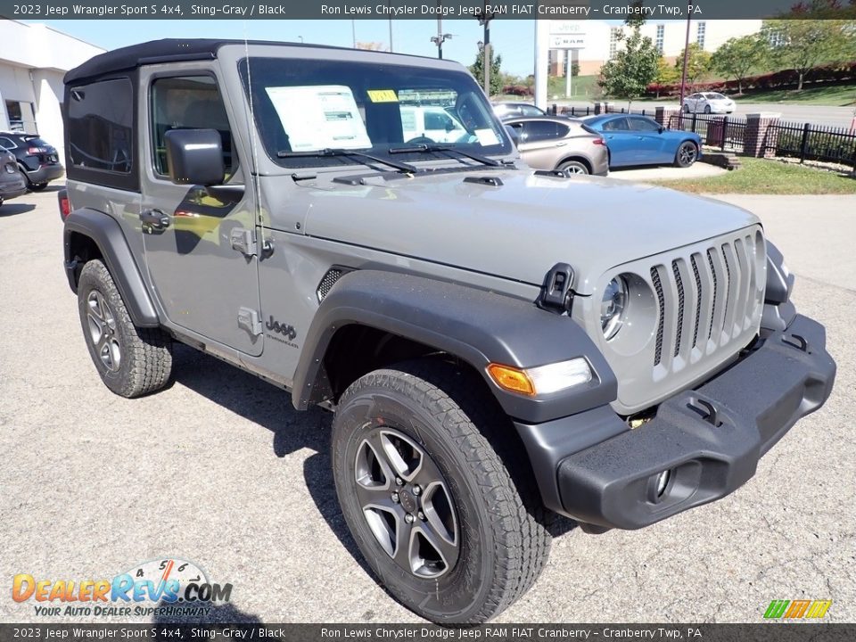 2023 Jeep Wrangler Sport S 4x4 Sting-Gray / Black Photo #7