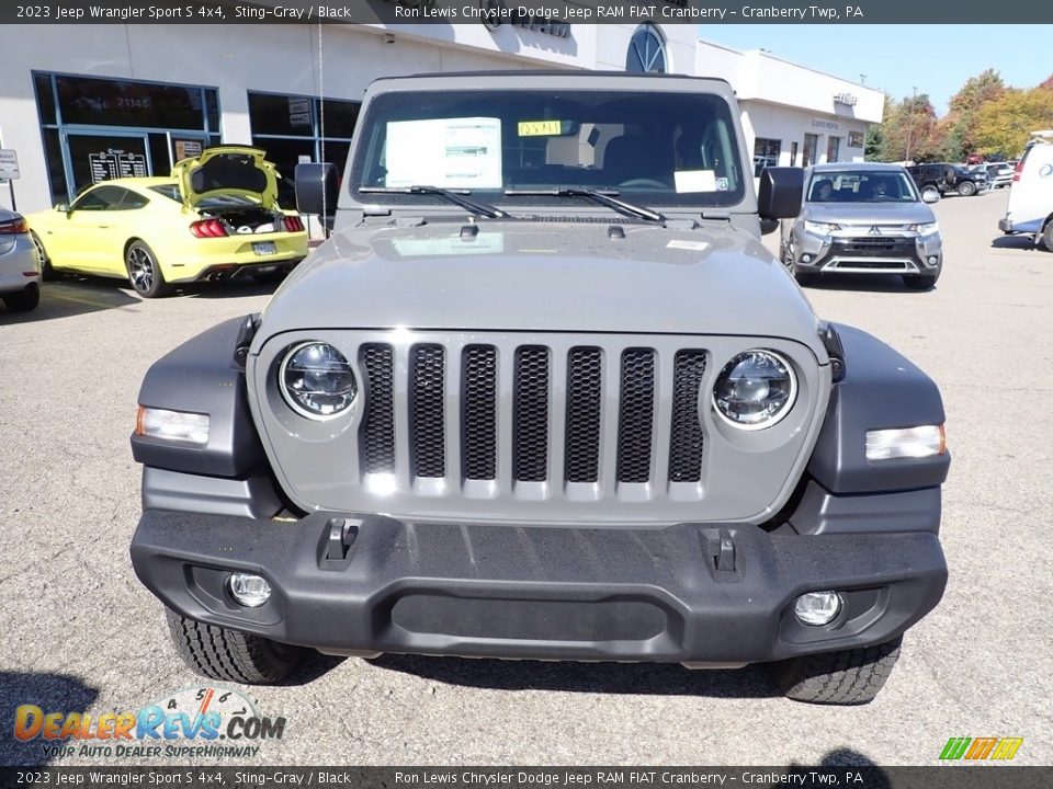 2023 Jeep Wrangler Sport S 4x4 Sting-Gray / Black Photo #8