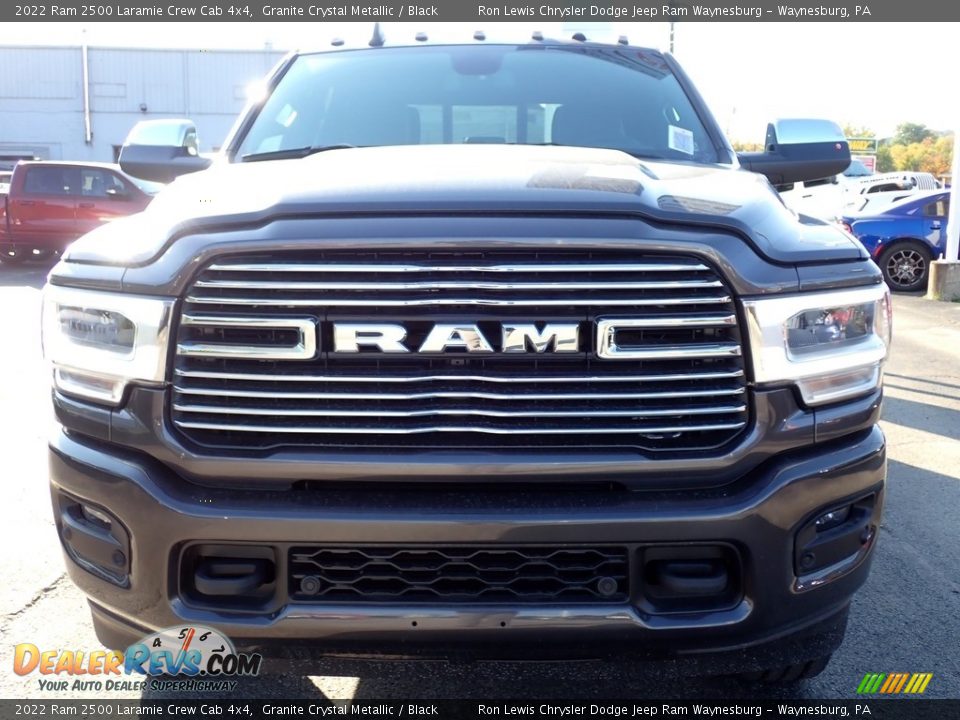 2022 Ram 2500 Laramie Crew Cab 4x4 Granite Crystal Metallic / Black Photo #8