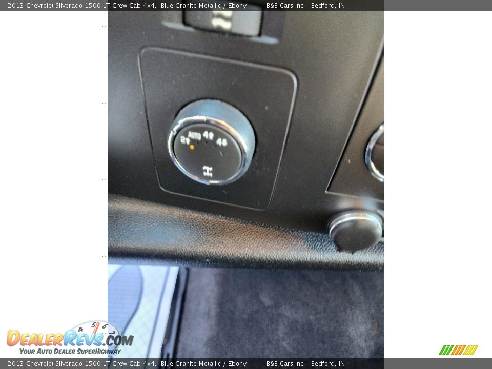 2013 Chevrolet Silverado 1500 LT Crew Cab 4x4 Blue Granite Metallic / Ebony Photo #14
