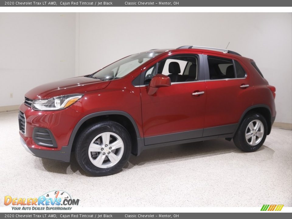 2020 Chevrolet Trax LT AWD Cajun Red Tintcoat / Jet Black Photo #3