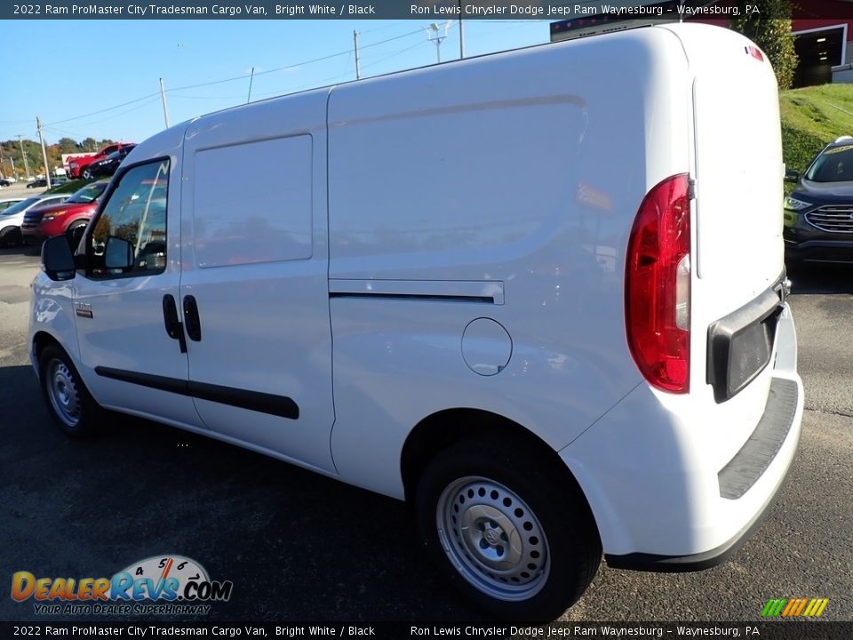 2022 Ram ProMaster City Tradesman Cargo Van Bright White / Black Photo #3