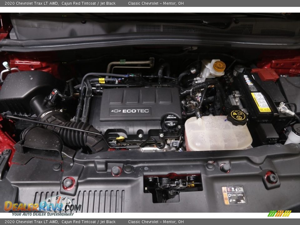 2020 Chevrolet Trax LT AWD Cajun Red Tintcoat / Jet Black Photo #18