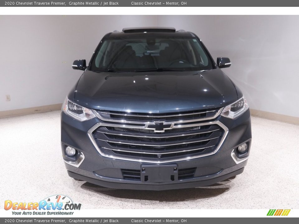 2020 Chevrolet Traverse Premier Graphite Metallic / Jet Black Photo #2