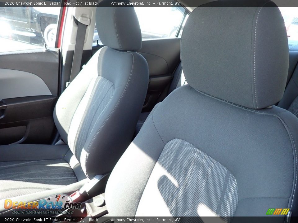 2020 Chevrolet Sonic LT Sedan Red Hot / Jet Black Photo #11