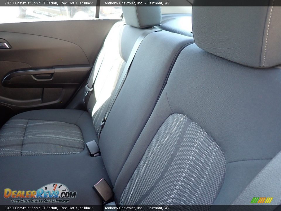 2020 Chevrolet Sonic LT Sedan Red Hot / Jet Black Photo #12