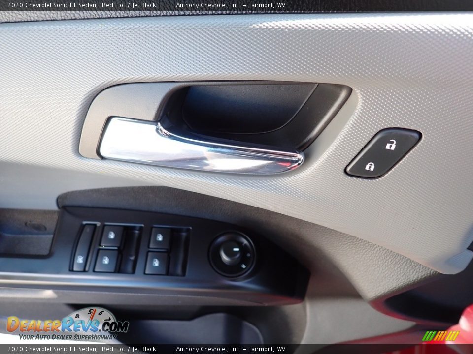 2020 Chevrolet Sonic LT Sedan Red Hot / Jet Black Photo #14