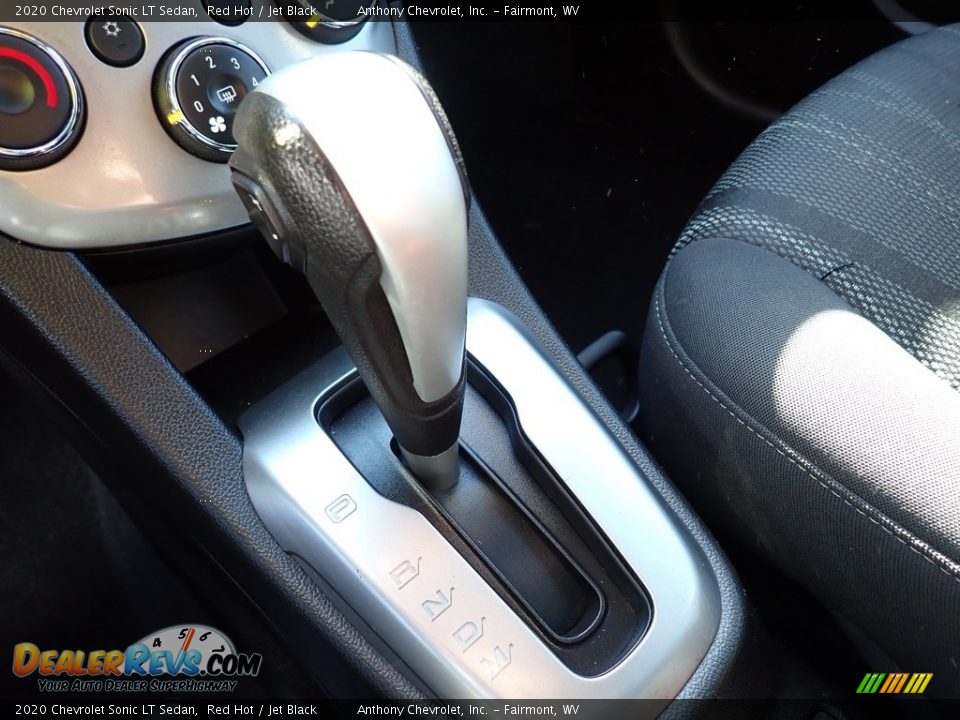2020 Chevrolet Sonic LT Sedan Red Hot / Jet Black Photo #16