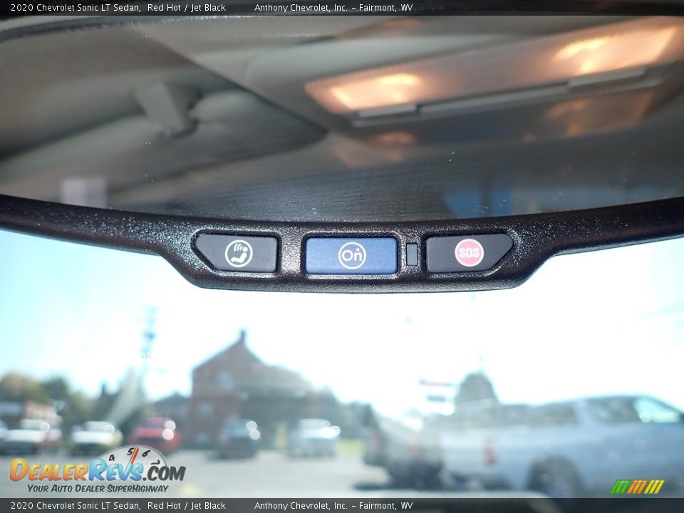 2020 Chevrolet Sonic LT Sedan Red Hot / Jet Black Photo #17