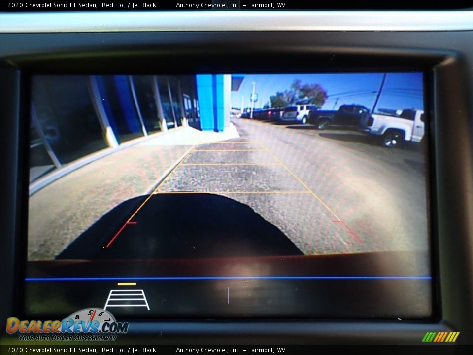 2020 Chevrolet Sonic LT Sedan Red Hot / Jet Black Photo #18