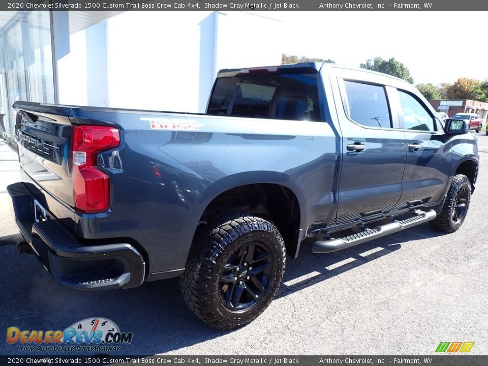 2020 Chevrolet Silverado 1500 Custom Trail Boss Crew Cab 4x4 Shadow Gray Metallic / Jet Black Photo #3