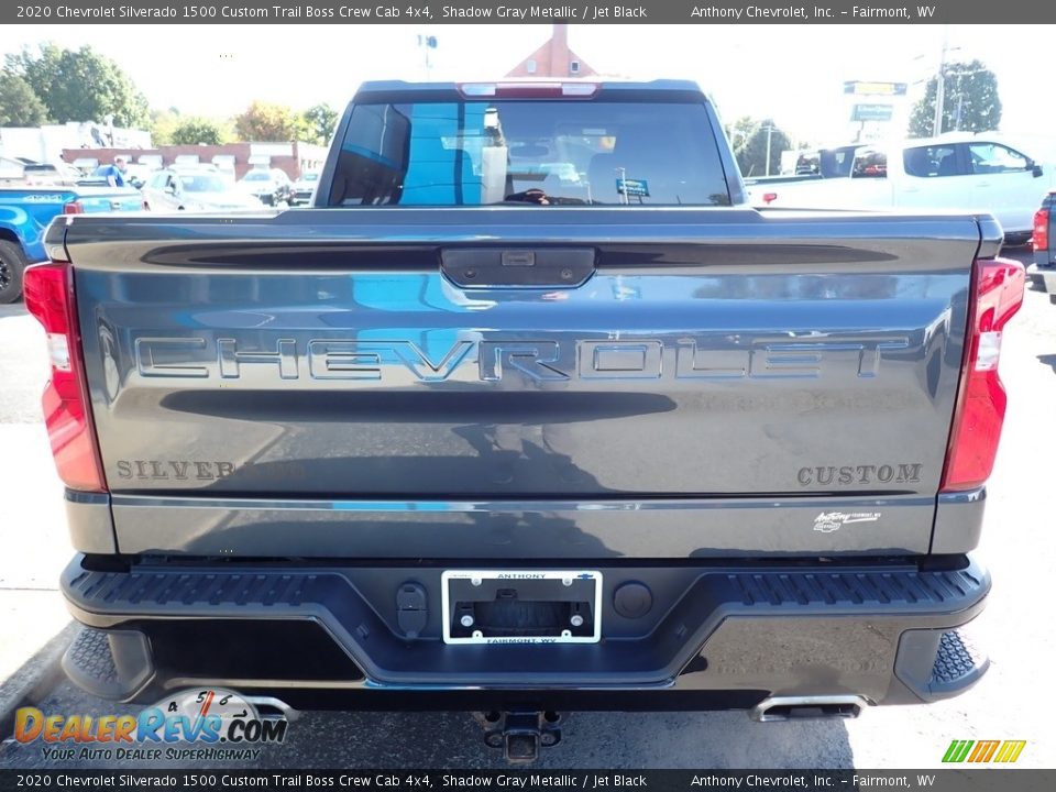 2020 Chevrolet Silverado 1500 Custom Trail Boss Crew Cab 4x4 Shadow Gray Metallic / Jet Black Photo #4