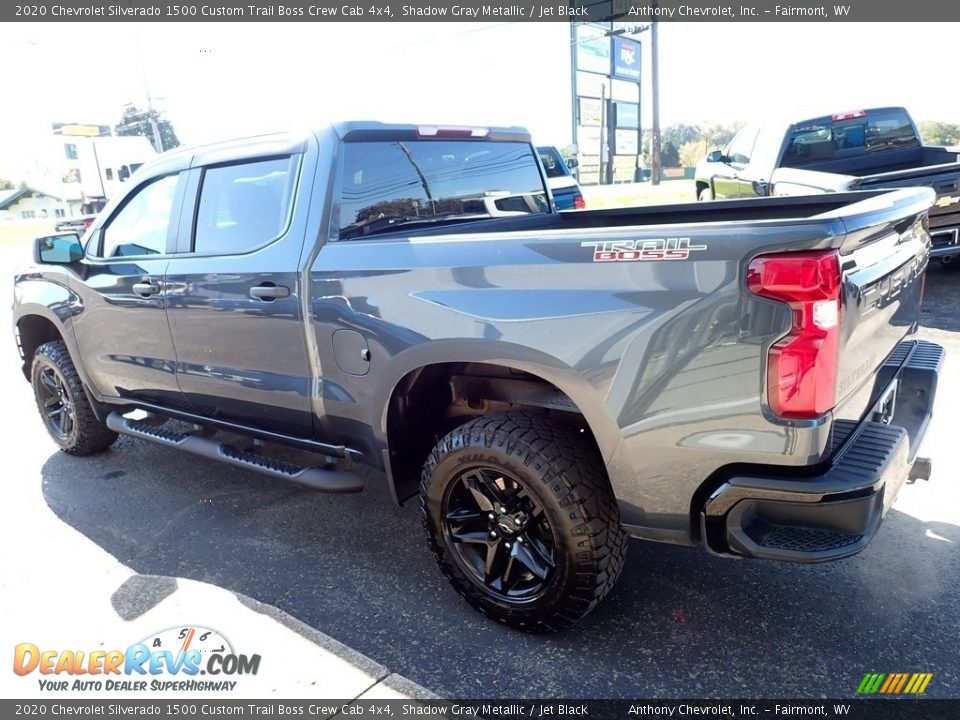 2020 Chevrolet Silverado 1500 Custom Trail Boss Crew Cab 4x4 Shadow Gray Metallic / Jet Black Photo #5