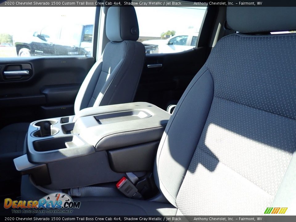 2020 Chevrolet Silverado 1500 Custom Trail Boss Crew Cab 4x4 Shadow Gray Metallic / Jet Black Photo #10