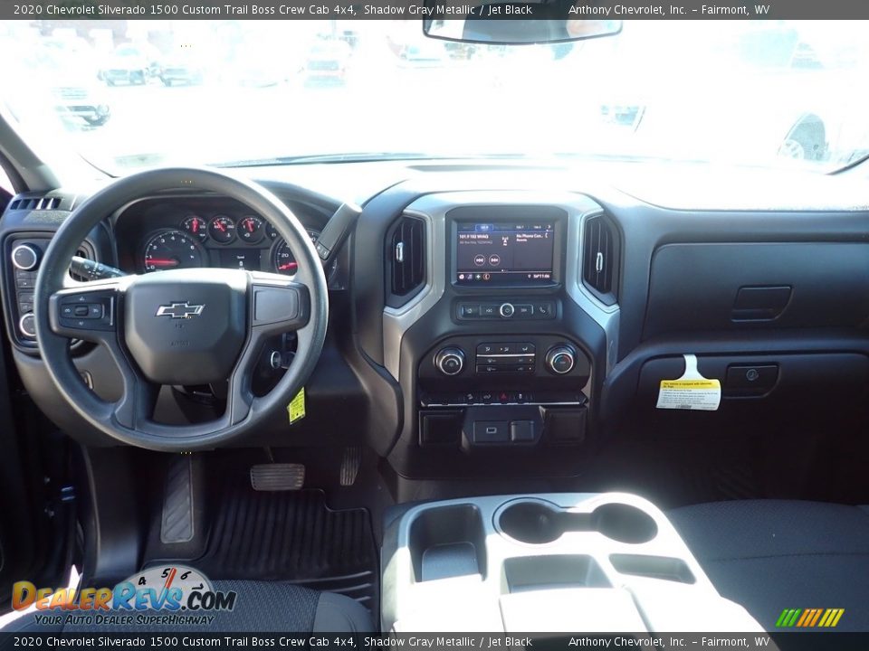 2020 Chevrolet Silverado 1500 Custom Trail Boss Crew Cab 4x4 Shadow Gray Metallic / Jet Black Photo #13