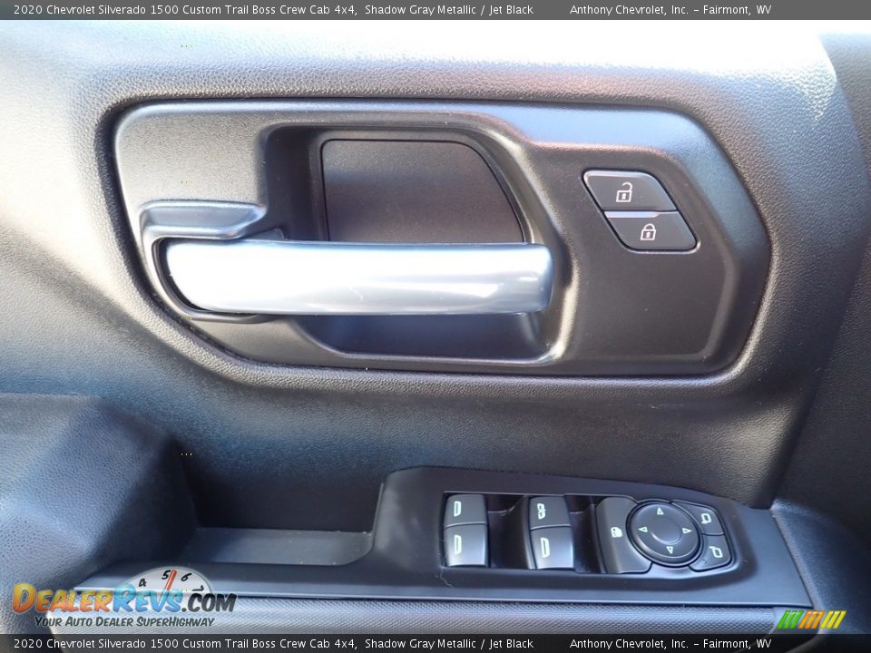 2020 Chevrolet Silverado 1500 Custom Trail Boss Crew Cab 4x4 Shadow Gray Metallic / Jet Black Photo #14