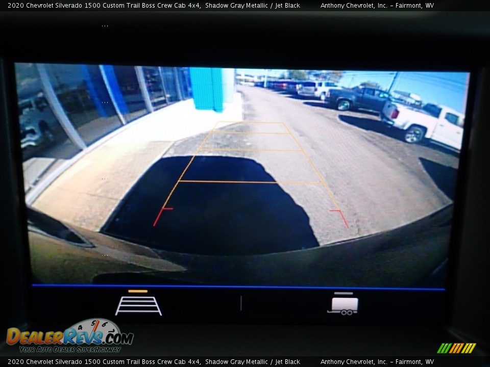 2020 Chevrolet Silverado 1500 Custom Trail Boss Crew Cab 4x4 Shadow Gray Metallic / Jet Black Photo #18