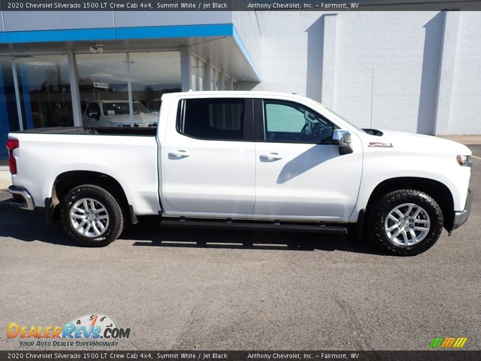 2020 Chevrolet Silverado 1500 LT Crew Cab 4x4 Summit White / Jet Black Photo #2