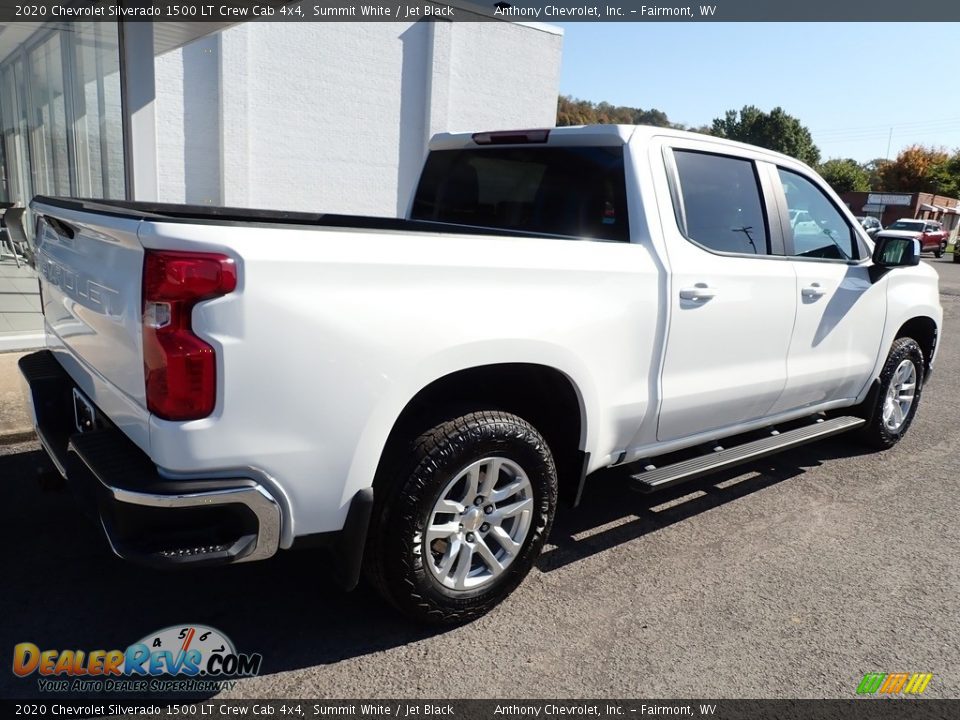 2020 Chevrolet Silverado 1500 LT Crew Cab 4x4 Summit White / Jet Black Photo #3