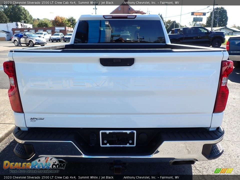 2020 Chevrolet Silverado 1500 LT Crew Cab 4x4 Summit White / Jet Black Photo #4