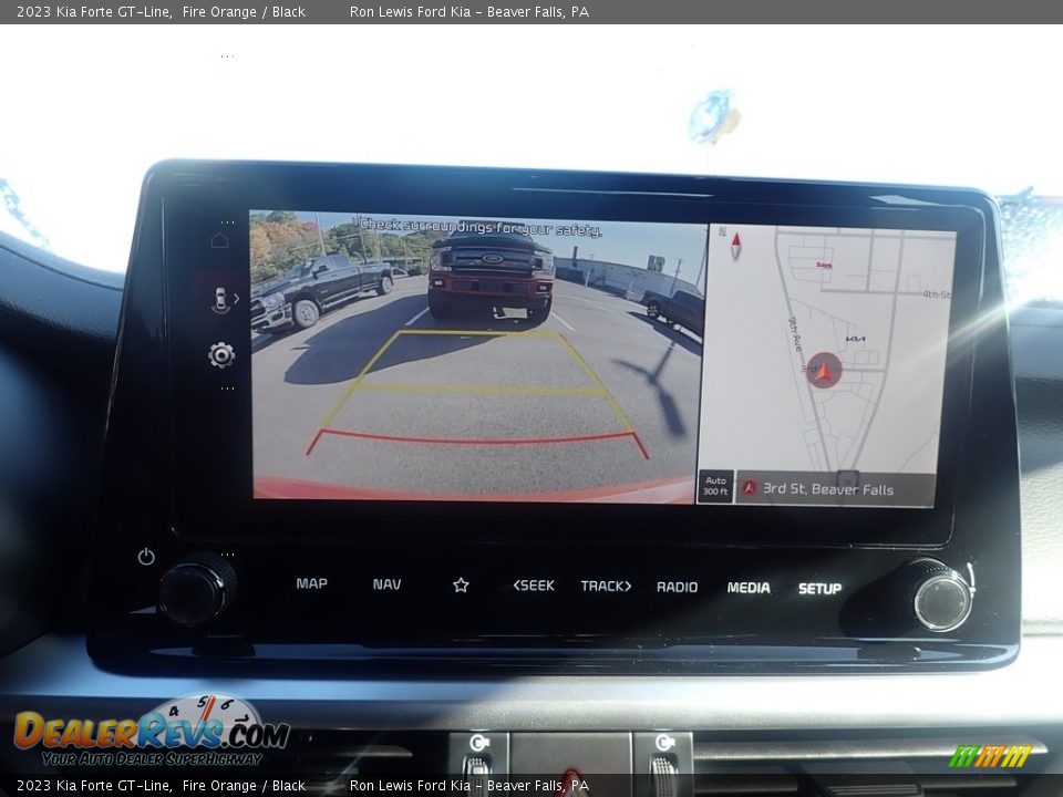 2023 Kia Forte GT-Line Fire Orange / Black Photo #17