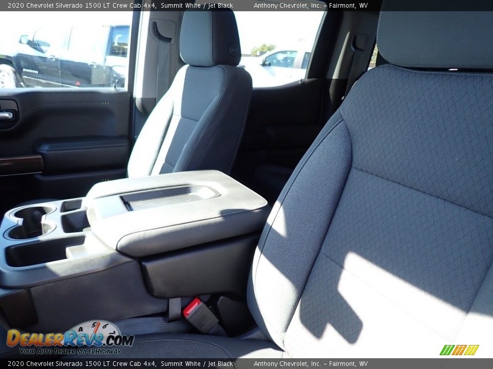 2020 Chevrolet Silverado 1500 LT Crew Cab 4x4 Summit White / Jet Black Photo #10