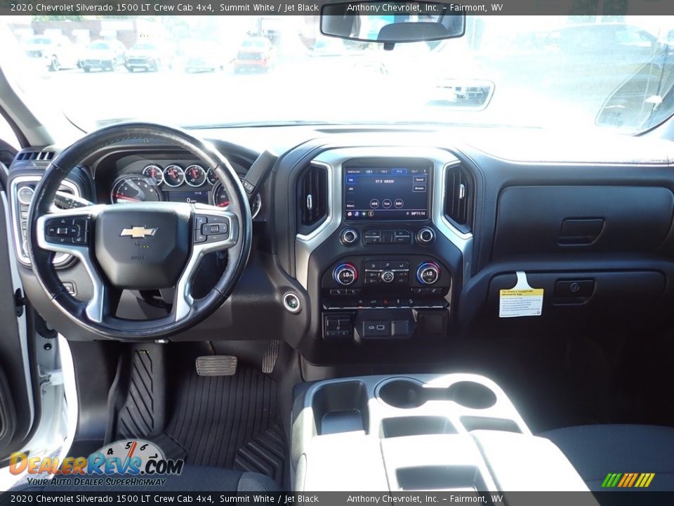 2020 Chevrolet Silverado 1500 LT Crew Cab 4x4 Summit White / Jet Black Photo #13