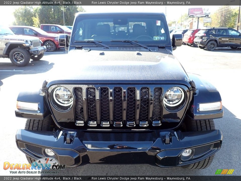 2022 Jeep Gladiator High Altitude 4x4 Black / Black Photo #8