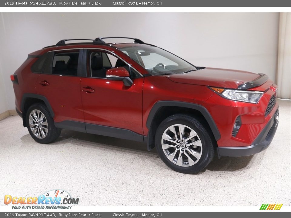 2019 Toyota RAV4 XLE AWD Ruby Flare Pearl / Black Photo #1