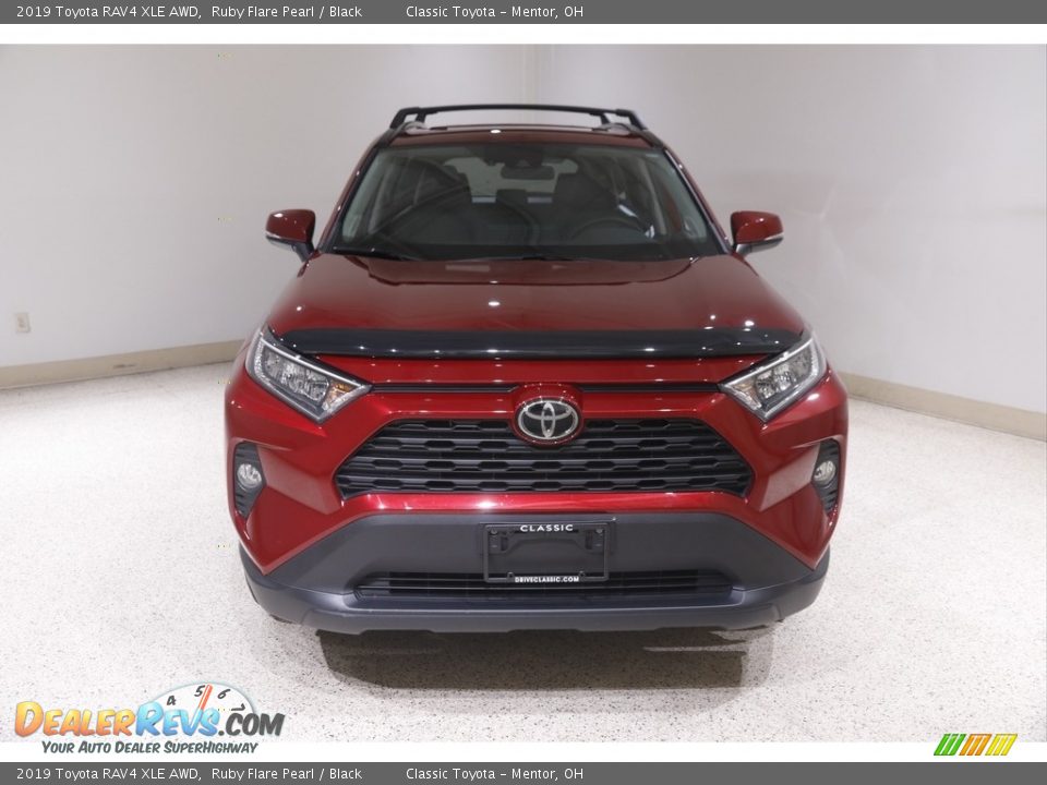 2019 Toyota RAV4 XLE AWD Ruby Flare Pearl / Black Photo #2