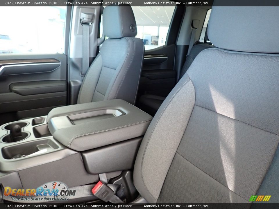 2022 Chevrolet Silverado 1500 LT Crew Cab 4x4 Summit White / Jet Black Photo #10