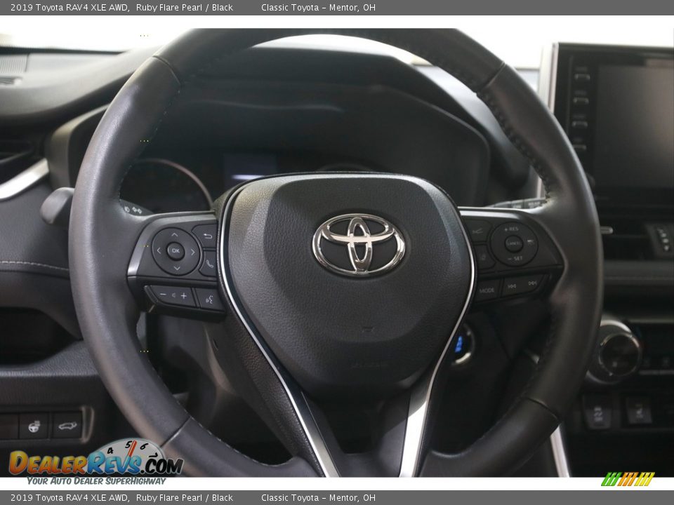 2019 Toyota RAV4 XLE AWD Ruby Flare Pearl / Black Photo #7