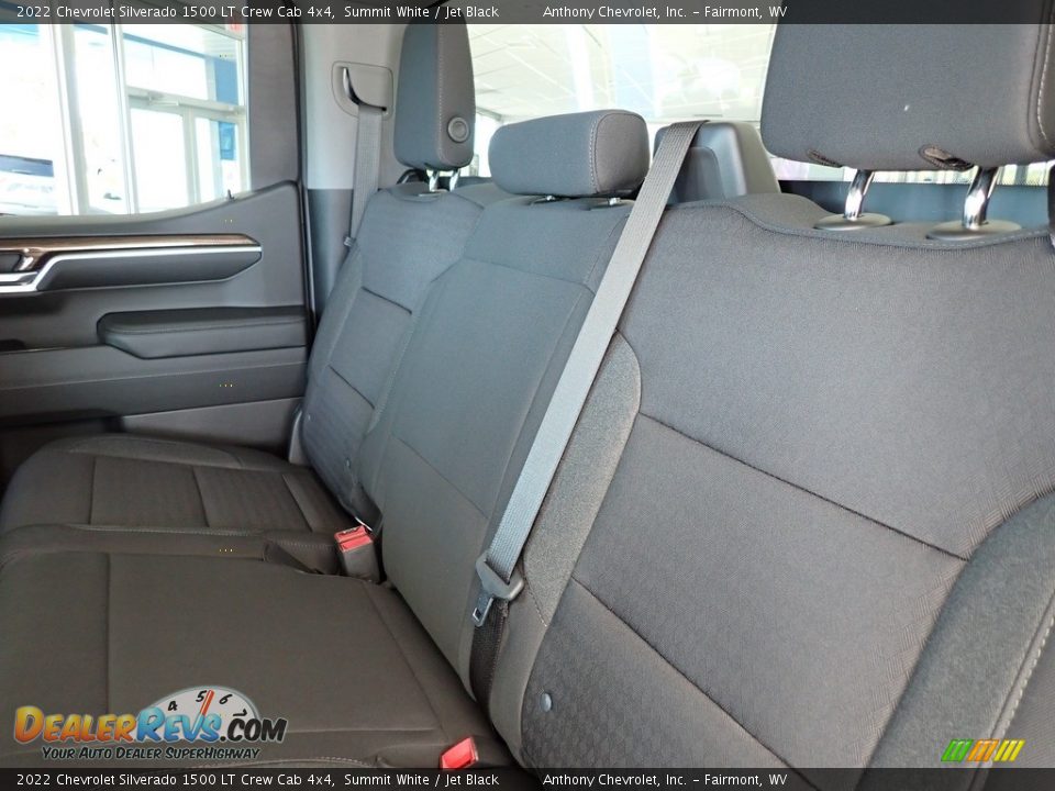 2022 Chevrolet Silverado 1500 LT Crew Cab 4x4 Summit White / Jet Black Photo #11