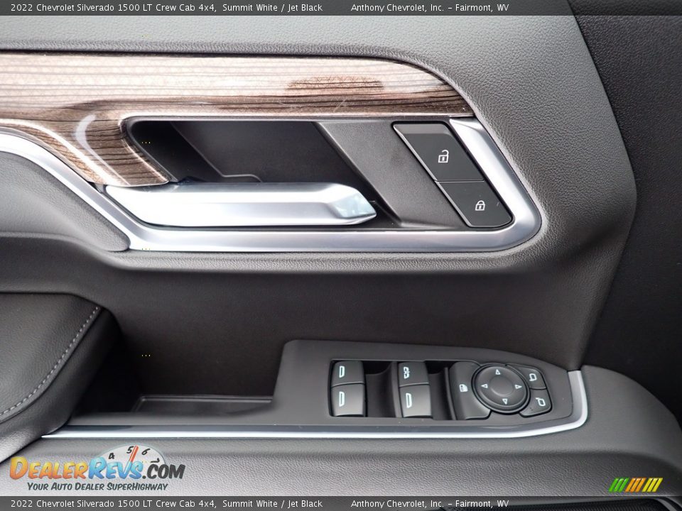 2022 Chevrolet Silverado 1500 LT Crew Cab 4x4 Summit White / Jet Black Photo #14