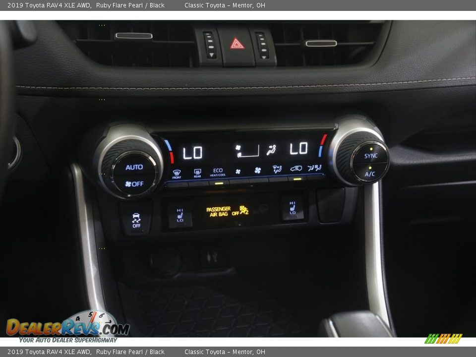 2019 Toyota RAV4 XLE AWD Ruby Flare Pearl / Black Photo #12
