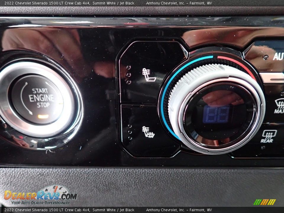 2022 Chevrolet Silverado 1500 LT Crew Cab 4x4 Summit White / Jet Black Photo #18