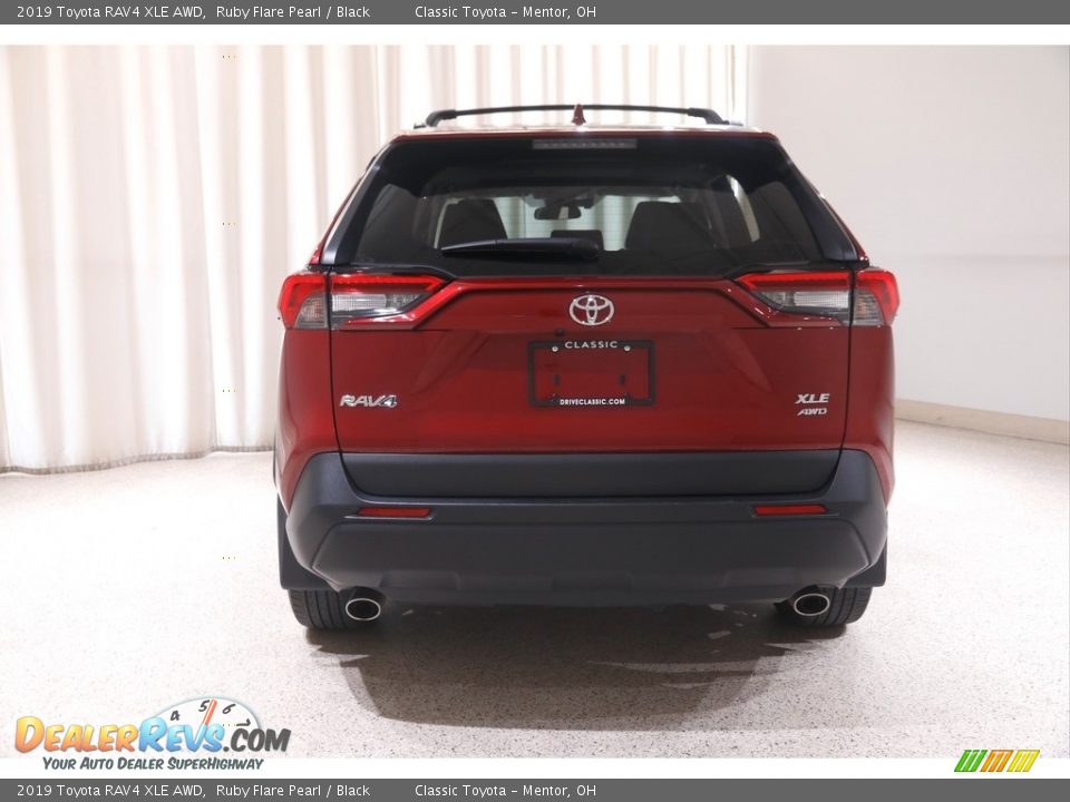 2019 Toyota RAV4 XLE AWD Ruby Flare Pearl / Black Photo #17