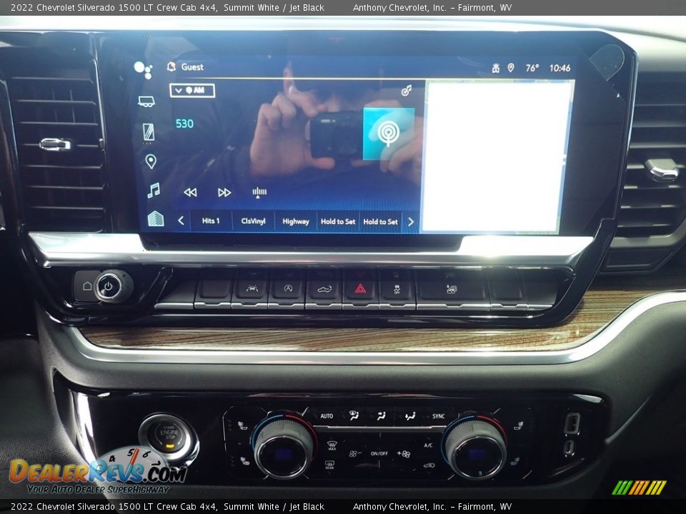 2022 Chevrolet Silverado 1500 LT Crew Cab 4x4 Summit White / Jet Black Photo #20